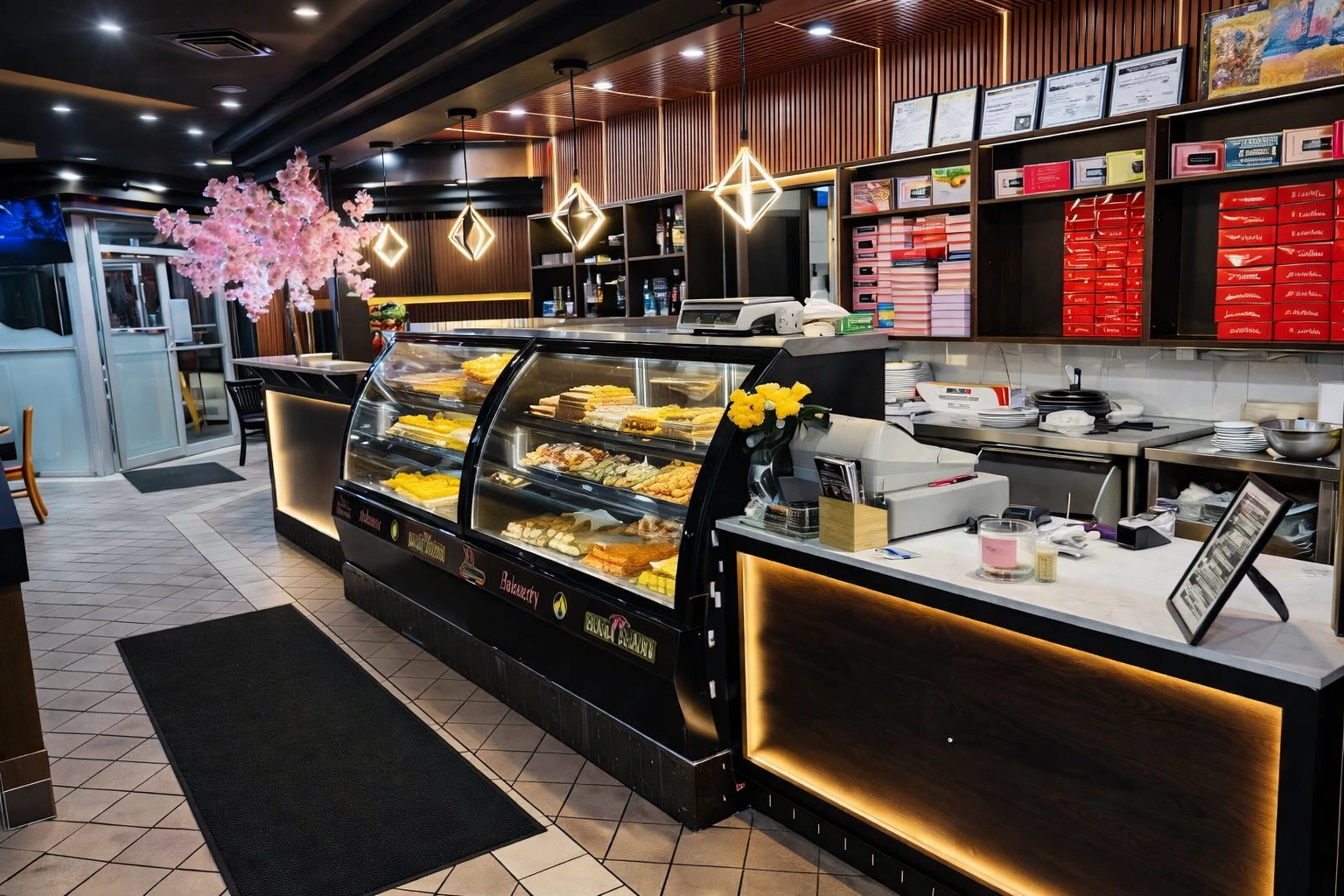 Jas Indian Cuisine award-winning Indian restaurant interior in North Winnipeg