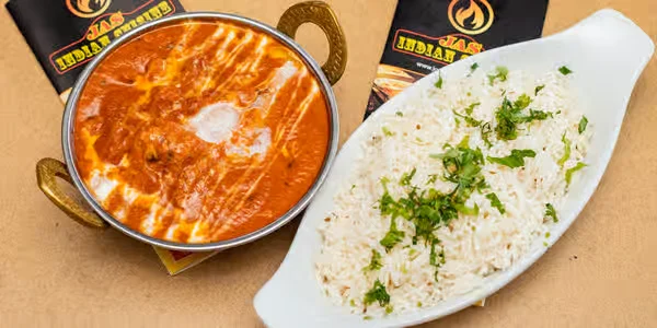 Butter Chicken - Award-winning creamy curry at Jas Indian Cuisine Winnipeg