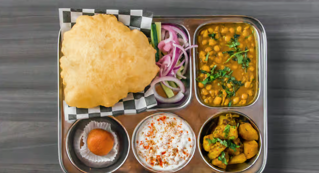 Indian Thali Platter - Complete meal at Jas Indian Cuisine Winnipeg